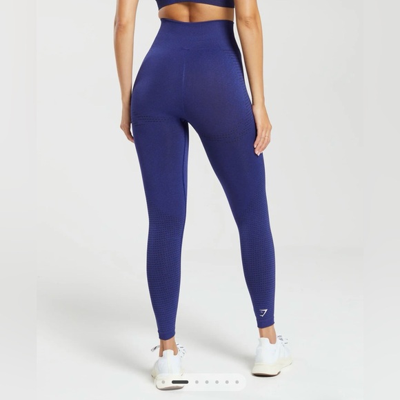 Vital Seamless 2.0 Leggings - Stellar Blue Marl - Picture 3 of 4